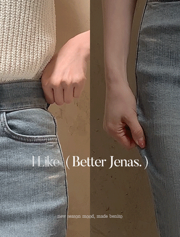 💙7일만특가💙[투버튼♥/롱다리메이커][made]  Better Jeans (No.208) 투버튼 슬림스트레이트 [2Types기본/롱(+5cm)] (클린블루) (봄/여름/간절기/데일리/데일리룩/출근룩/데이트룩)